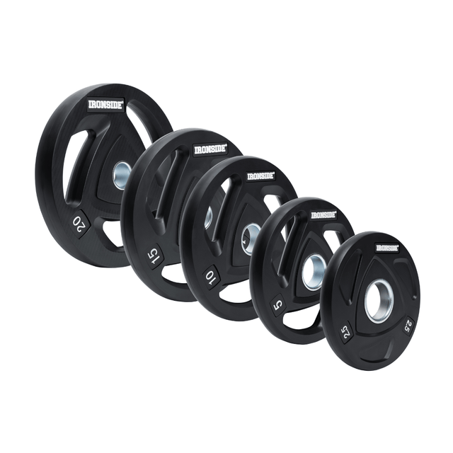 IRONSIDE 3-Handle Weight Plate (5lb-45lb) Olympic Weight Plates IRONSIDE FITNESS CANADA