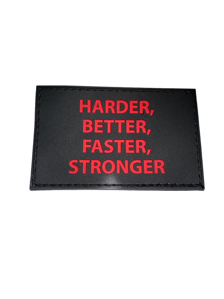 IRONSIDE Velcro Patches Gym Backpacks IRONSIDE FITNESS CANADA HARDER/BETTER/FASTER/STRONGER