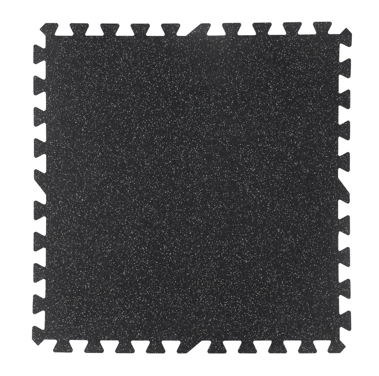 IRONSIDE Interlock EPDM Gym Flooring Black/Grey 8mm Gym Flooring IRONSIDE FITNESS CANADA
