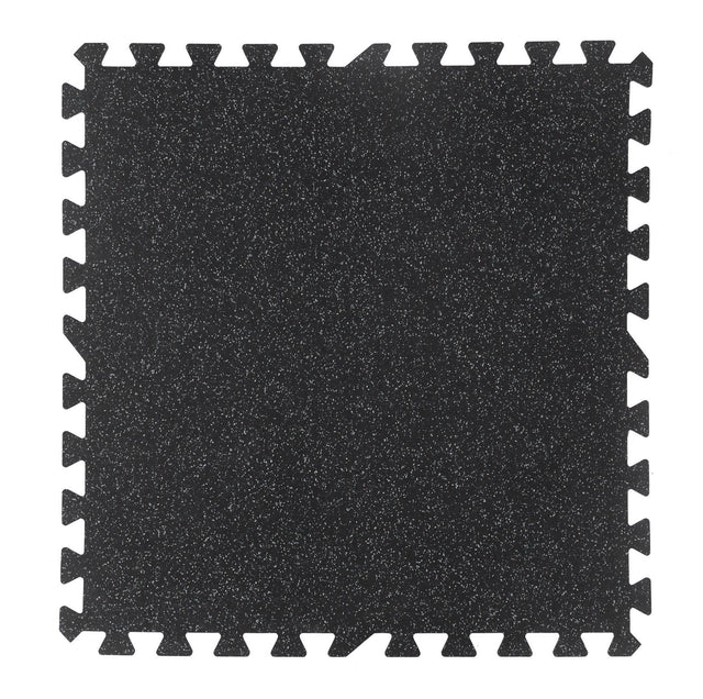 IRONSIDE Interlock EPDM Gym Flooring Black/Grey 8mm Gym Flooring IRONSIDE FITNESS CANADA