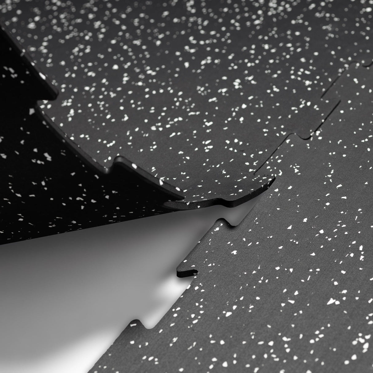 IRONSIDE Interlock EPDM Gym Flooring Black/Grey 8mm Gym Flooring IRONSIDE FITNESS CANADA