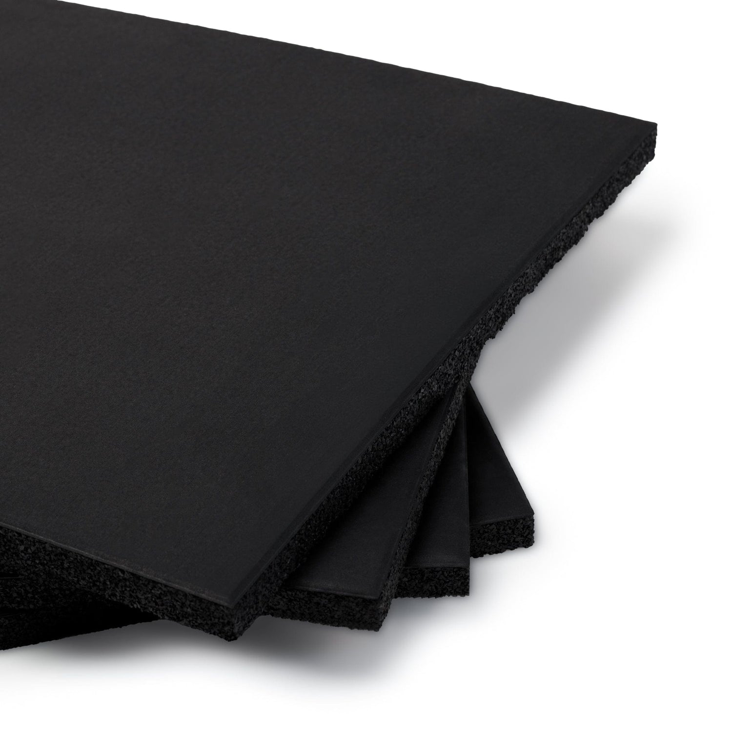 IRONSIDE 4-Pack Premium Rubber Floor Tiles 50x50x2.5cm Gym Flooring IRONSIDE FITNESS CANADA