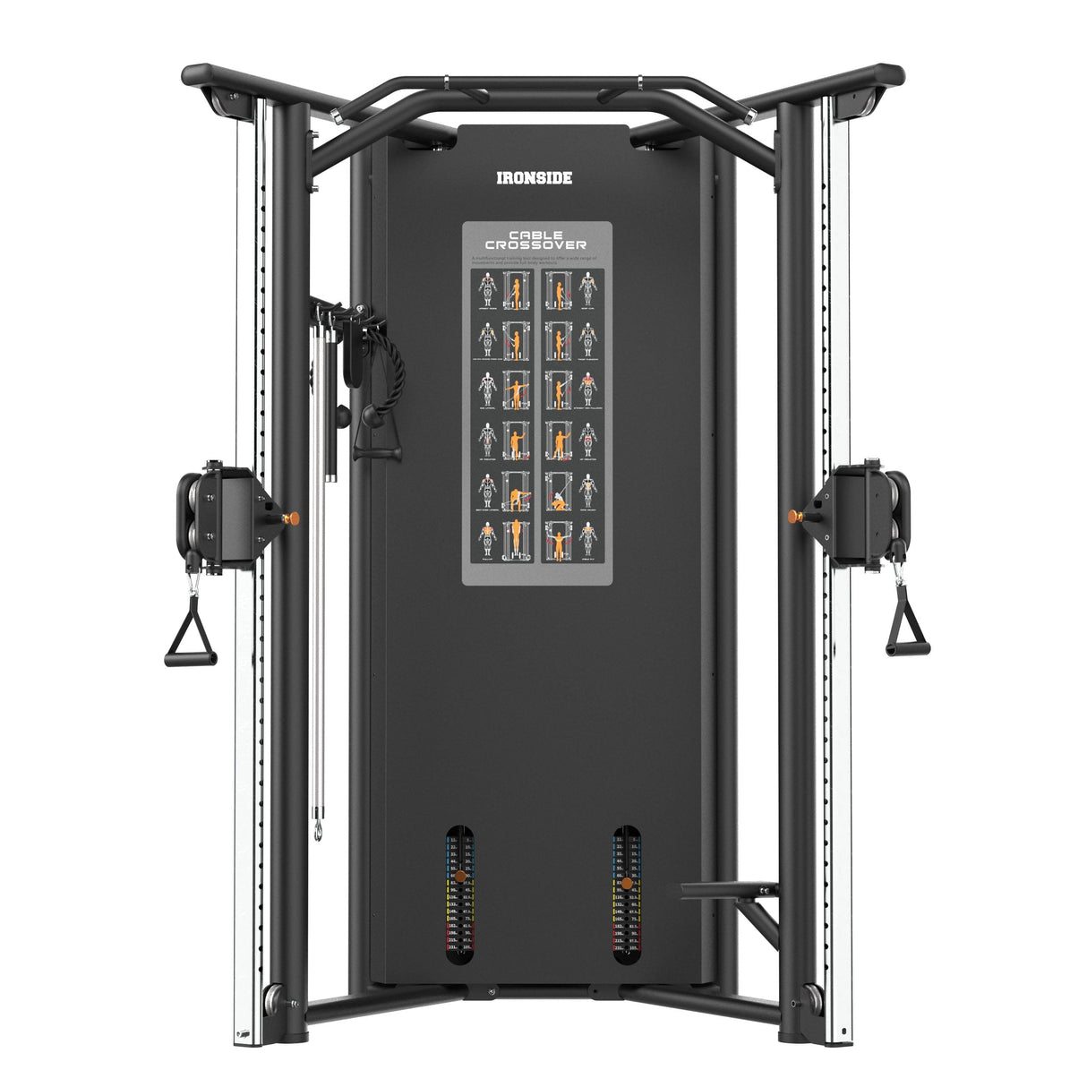 IRONSIDE Luxe Dual Adjustable Pulley Machine Strength Machines IRONSIDE FITNESS CANADA