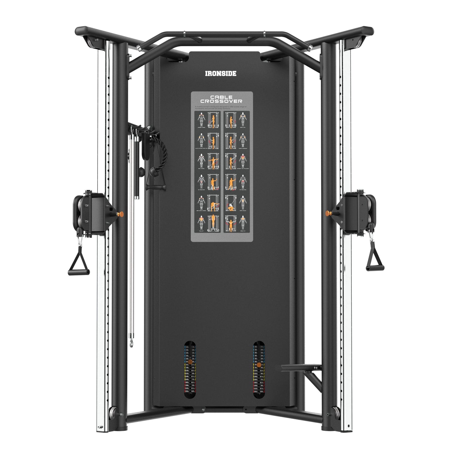 IRONSIDE Luxe Dual Adjustable Pulley Machine Strength Machines IRONSIDE FITNESS CANADA