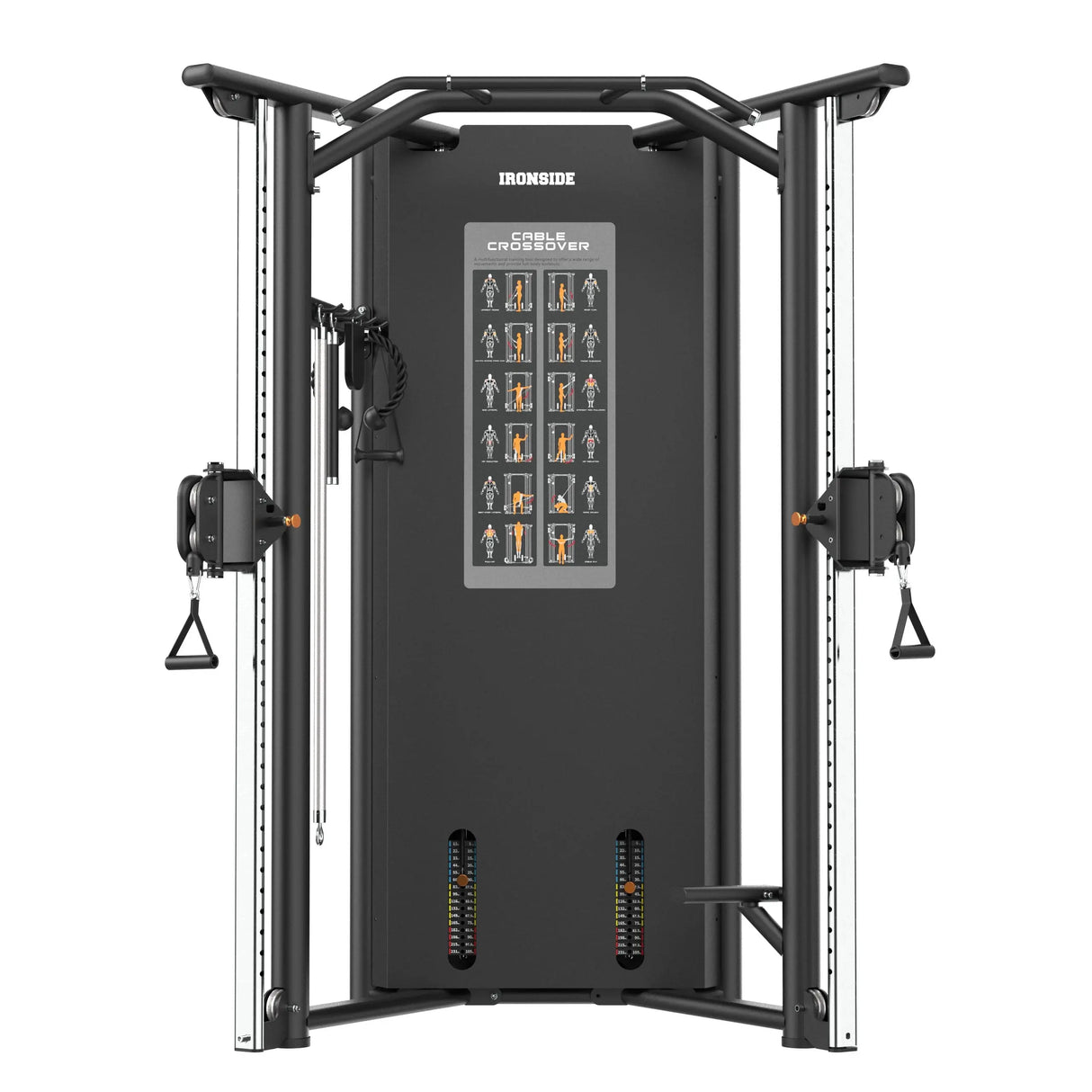 IRONSIDE Luxe Dual Adjustable Pulley Machine Strength Machines IRONSIDE FITNESS CANADA