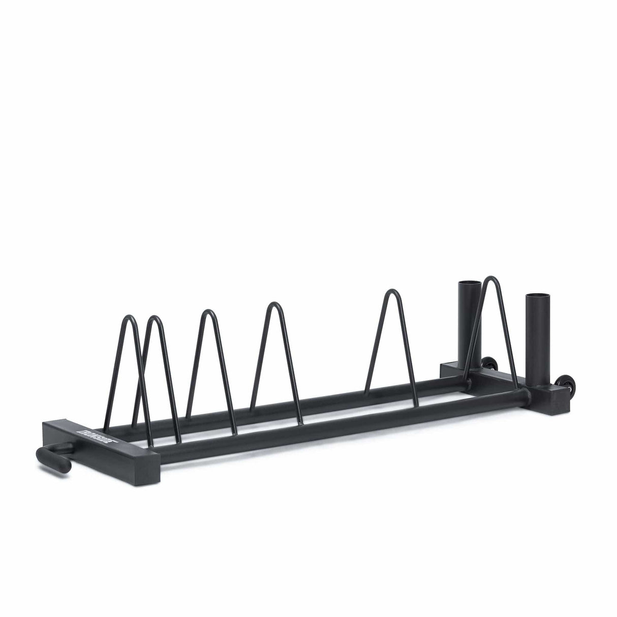 IRONSIDE Horizontal Olympic Bar & Plate Rack Gym Storage IRONSIDE FITNESS CANADA
