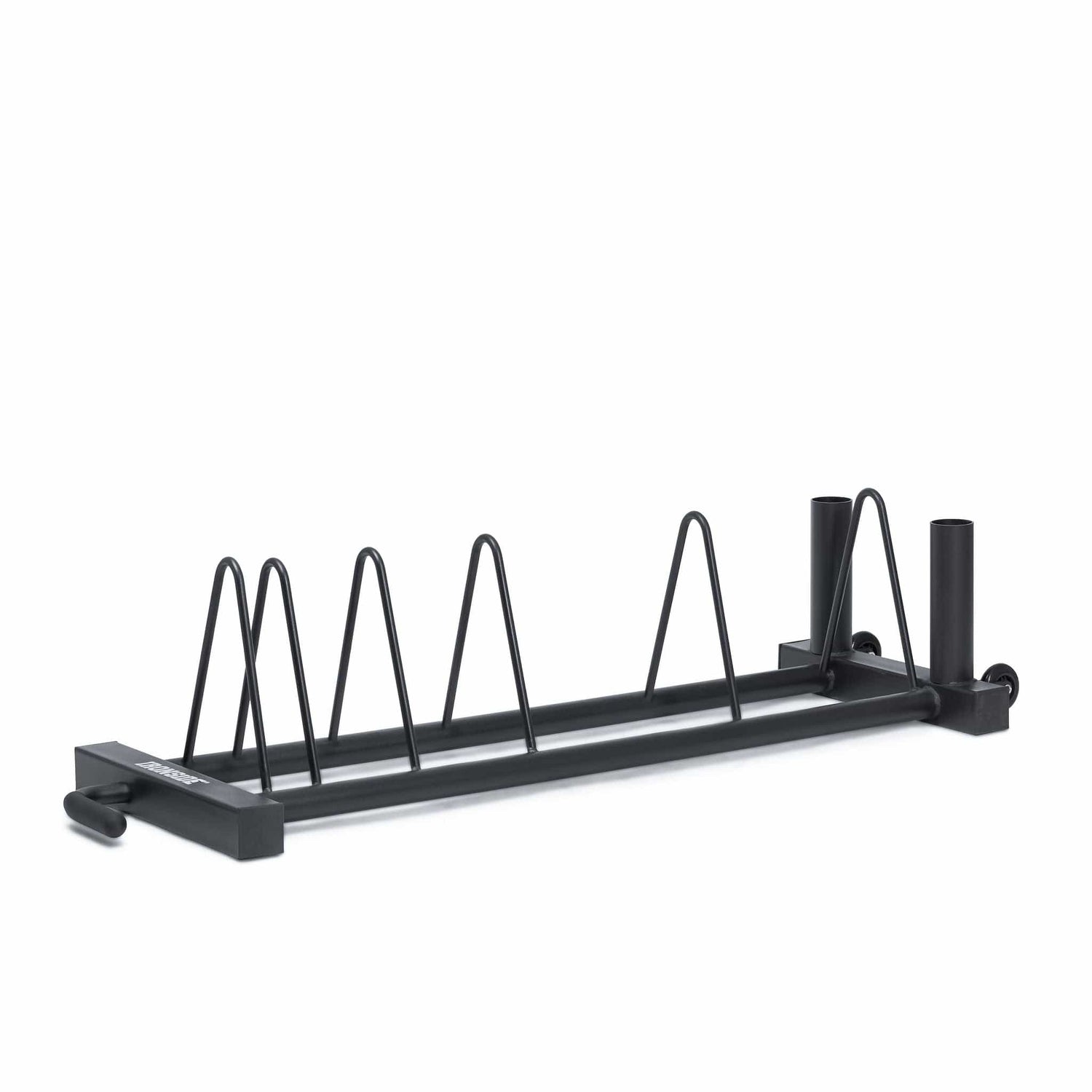 IRONSIDE Horizontal Olympic Bar & Plate Rack Gym Storage IRONSIDE FITNESS CANADA