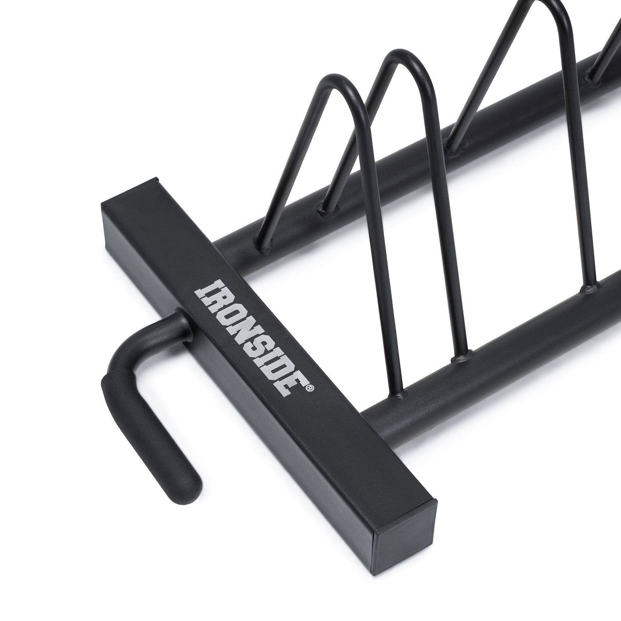 IRONSIDE Horizontal Olympic Bar & Plate Rack Gym Storage IRONSIDE FITNESS CANADA