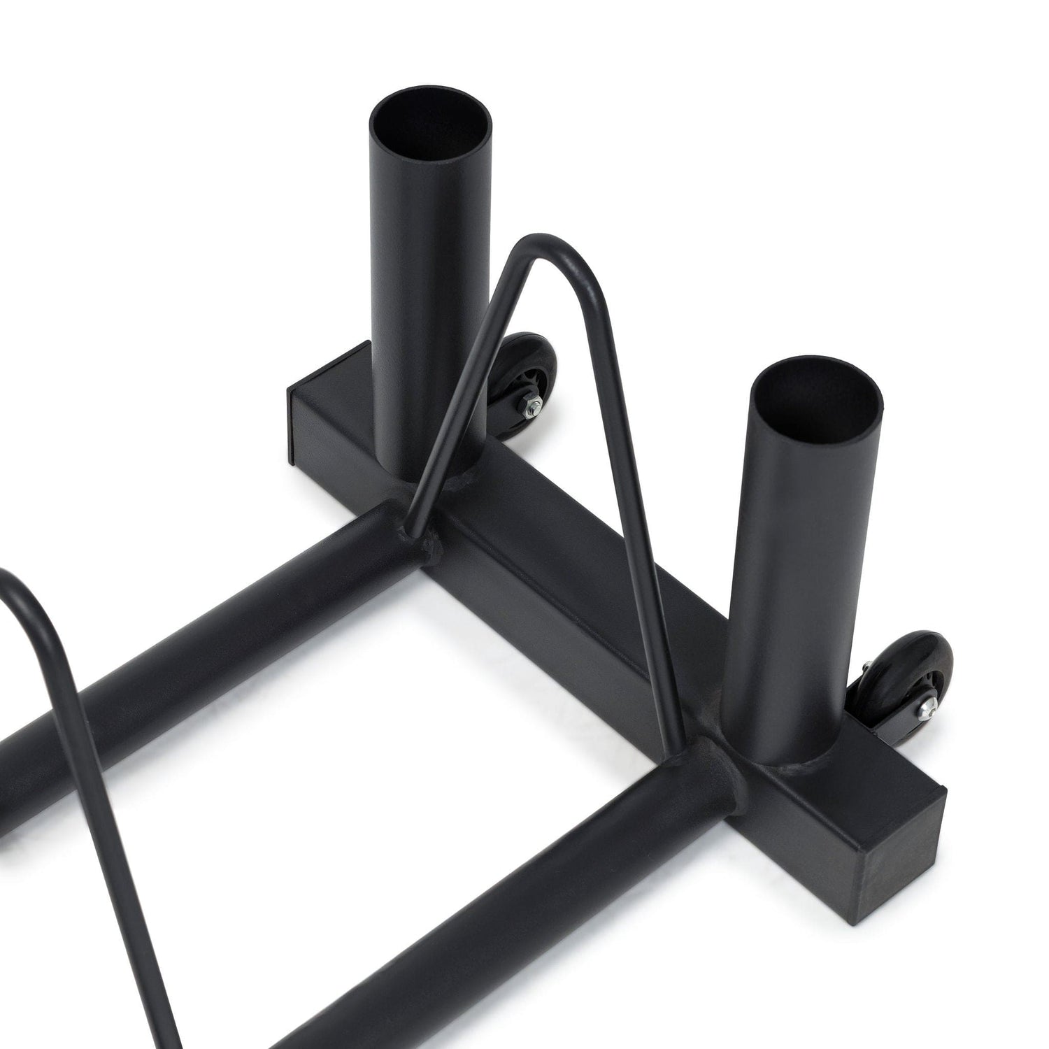 IRONSIDE Horizontal Olympic Bar & Plate Rack Gym Storage IRONSIDE FITNESS CANADA