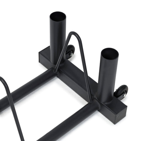 IRONSIDE Horizontal Olympic Bar & Plate Rack Gym Storage IRONSIDE FITNESS CANADA