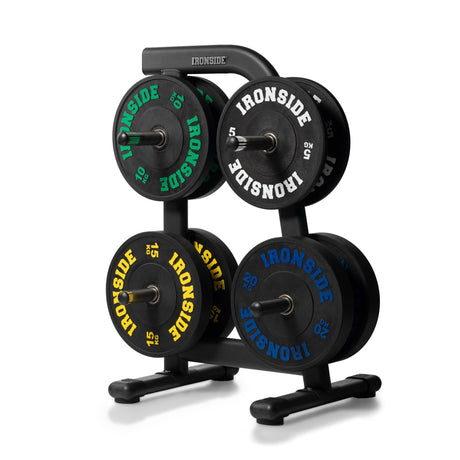 IRONSIDE Tree-Style Plate Storage Rack Gym Storage IRONSIDE FITNESS CANADA