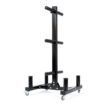 IRONSIDE Olympic Plate & Barbell Rack Gym Storage IRONSIDE FITNESS CANADA