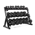 IRONSIDE 550 lb Hex Dumbbell Set + Storage Rack Dumbbells Set + Storage IRONSIDE FITNESS CANADA