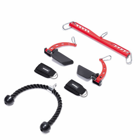 IRONSIDE Set of 3 PRO Cable Attachments Training Accessories IRONSIDE FITNESS CANADA