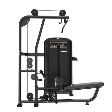 IRONSIDE Infinity Dual Lat Pulldown & Low Row 2.0 Strength Machines IRONSIDE FITNESS CANADA