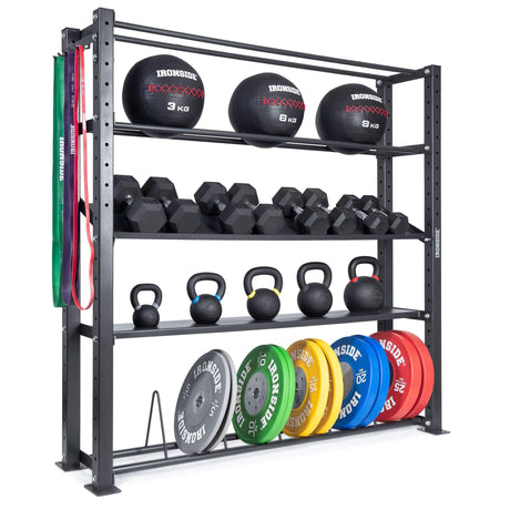 IRONSIDE Multi Storage Rack Gym Storage IRONSIDE FITNESS CANADA