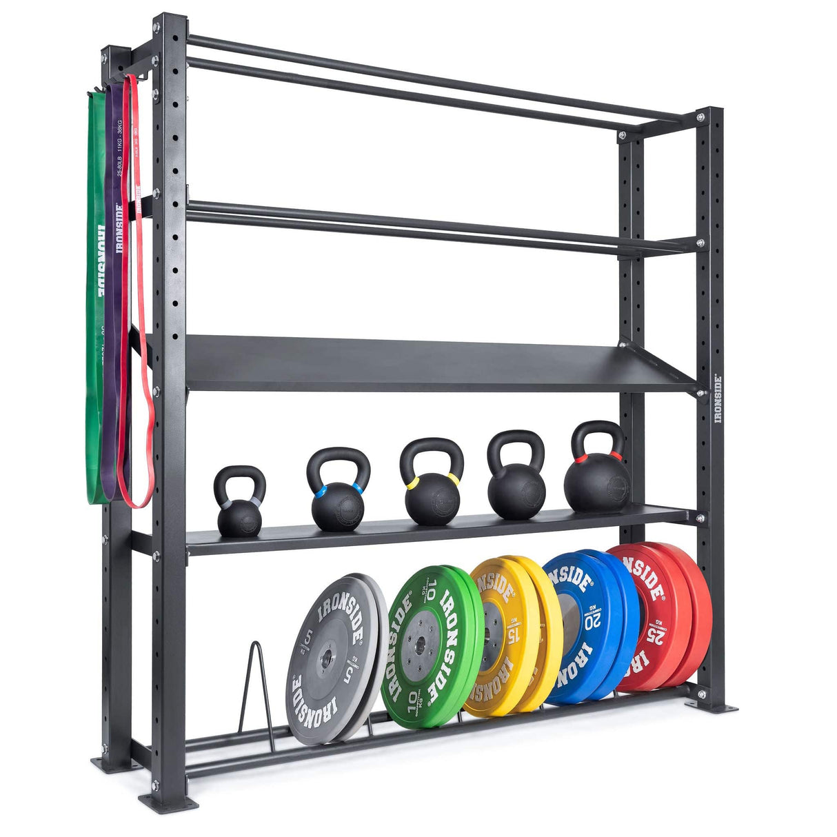 IRONSIDE Multi Storage Rack Gym Storage IRONSIDE FITNESS CANADA