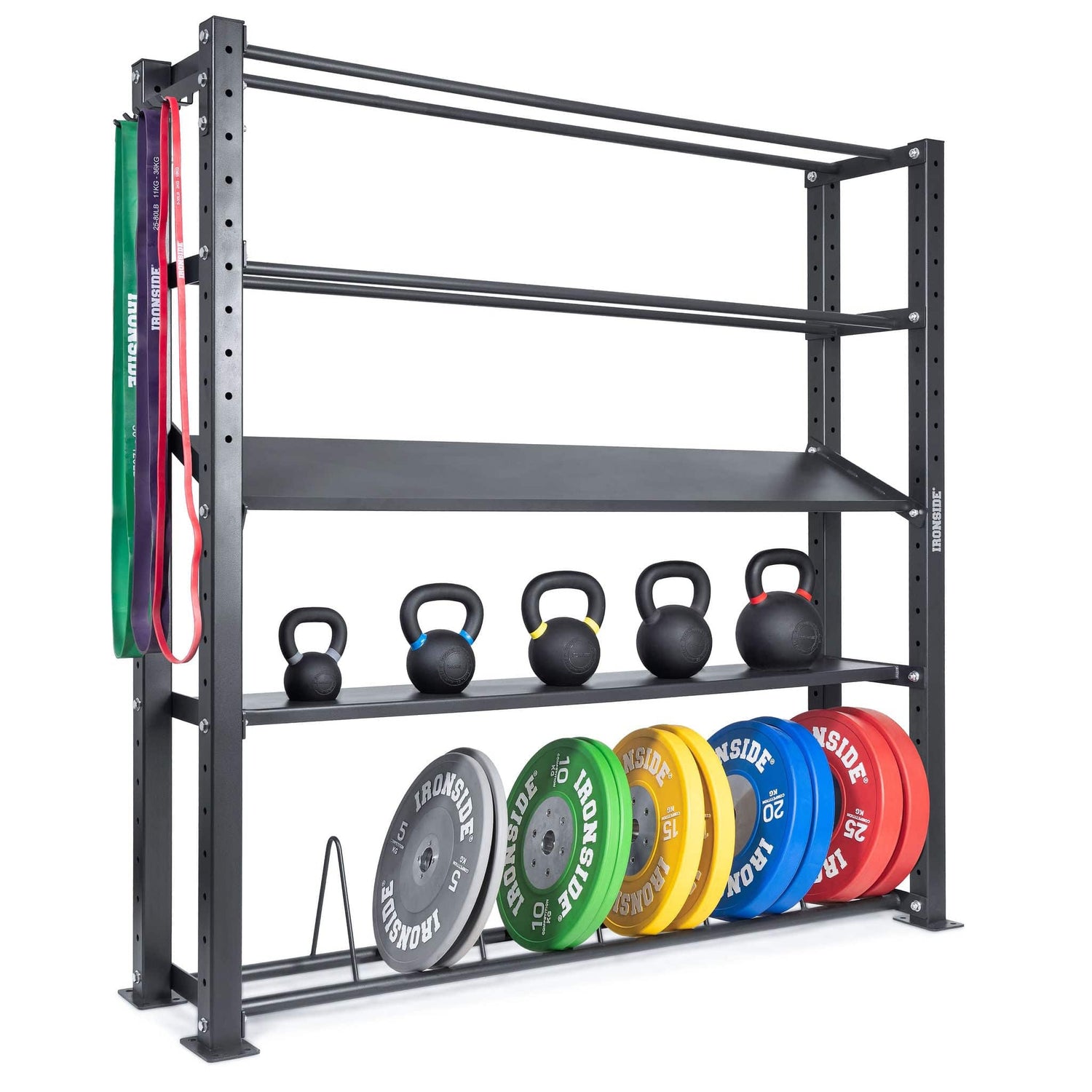 IRONSIDE Multi Storage Rack Gym Storage IRONSIDE FITNESS CANADA