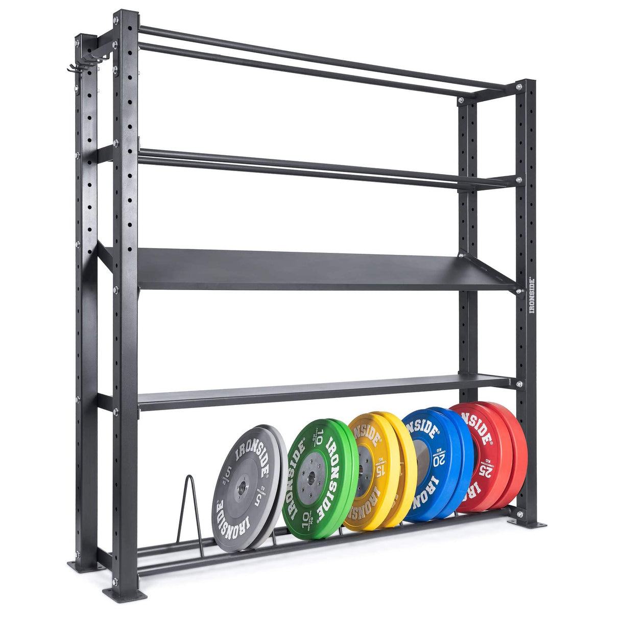 IRONSIDE Multi Storage Rack Gym Storage IRONSIDE FITNESS CANADA