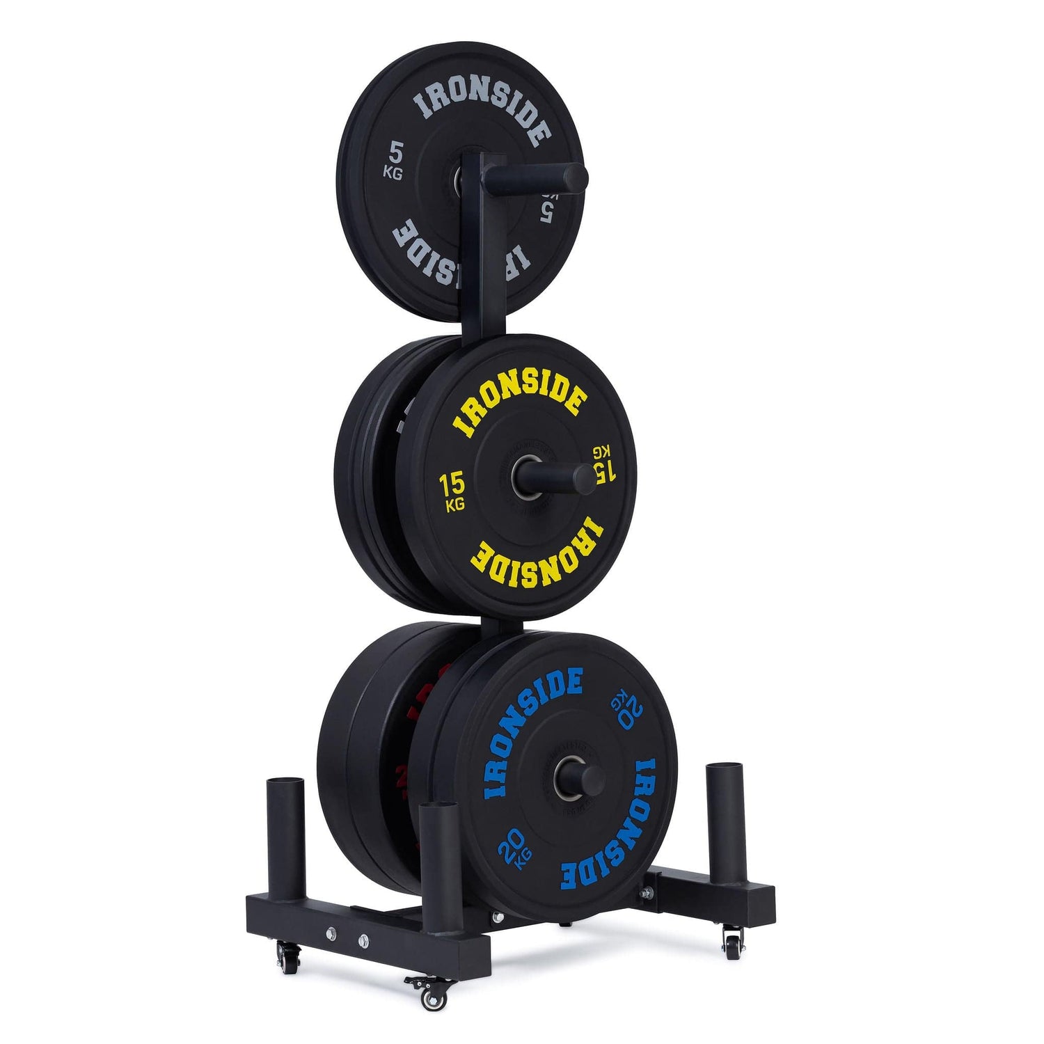 IRONSIDE Olympic Plate & Barbell Rack Gym Storage IRONSIDE FITNESS CANADA