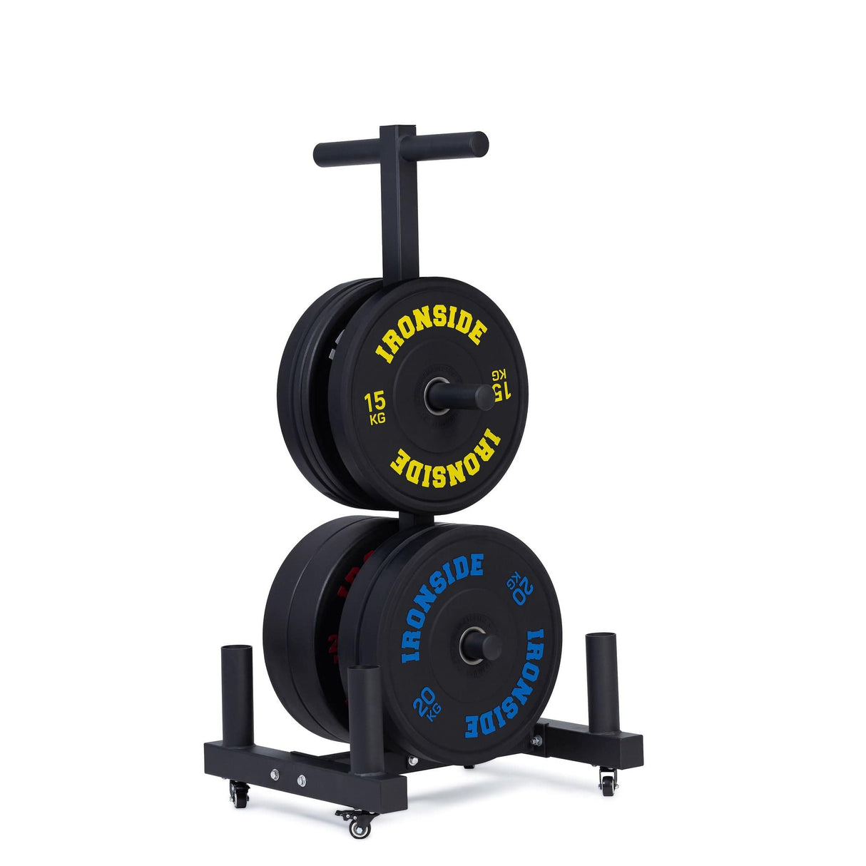 IRONSIDE Olympic Plate & Barbell Rack Gym Storage IRONSIDE FITNESS CANADA