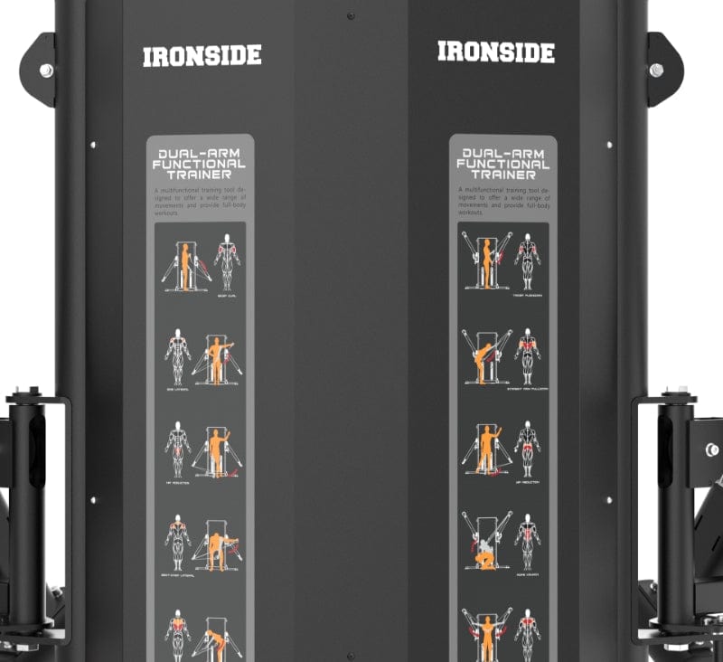 IRONSIDE Luxe Dual Cable Machine Strength Machines IRONSIDE FITNESS CANADA