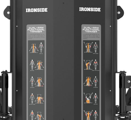 IRONSIDE Luxe Dual Cable Machine Strength Machines IRONSIDE FITNESS CANADA