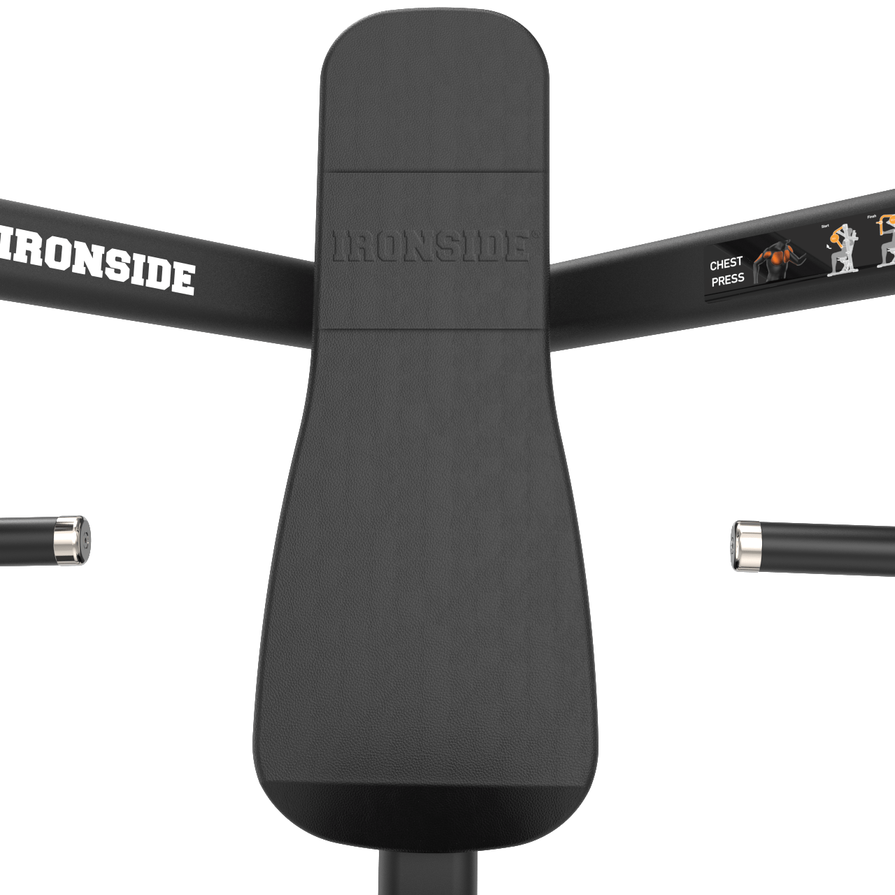 IRONSIDE Luxe Plate-Loaded Chest Press Strength Machines IRONSIDE FITNESS CANADA