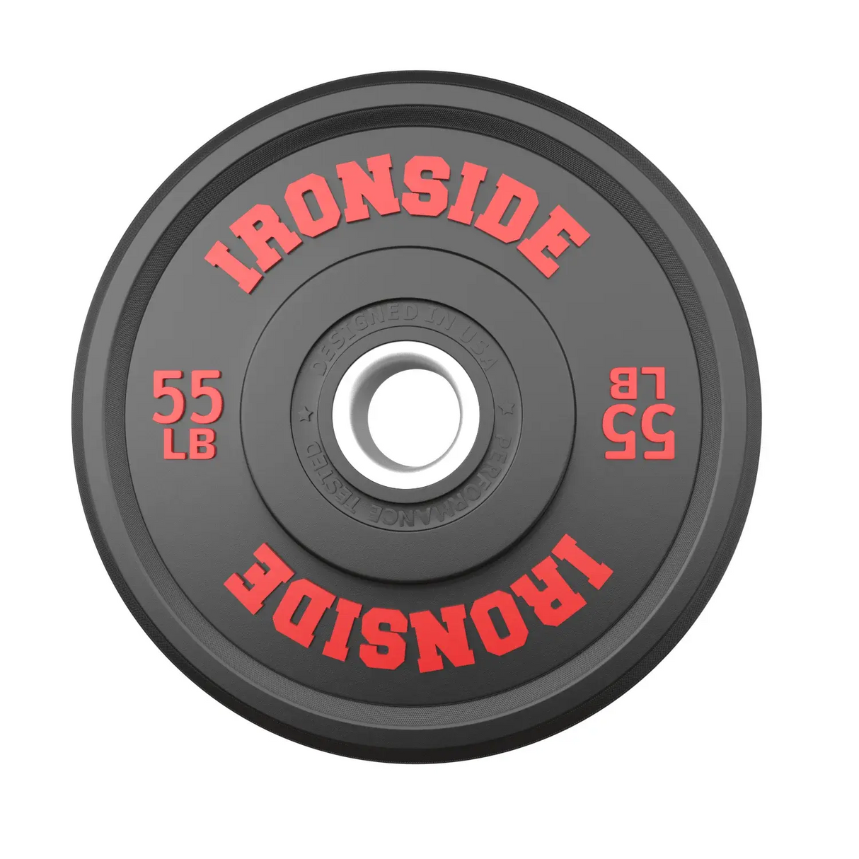 IRONSIDE Pro Bumper Olympic Plate (LB) Olympic Weight Plates IRONSIDE FITNESS CANADA 55 Lb