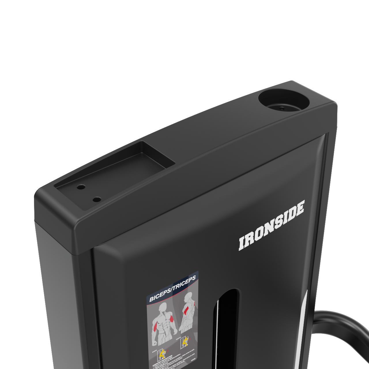 IRONSIDE Luxe Dual Biceps & Triceps Machine Strength Machines IRONSIDE FITNESS CANADA