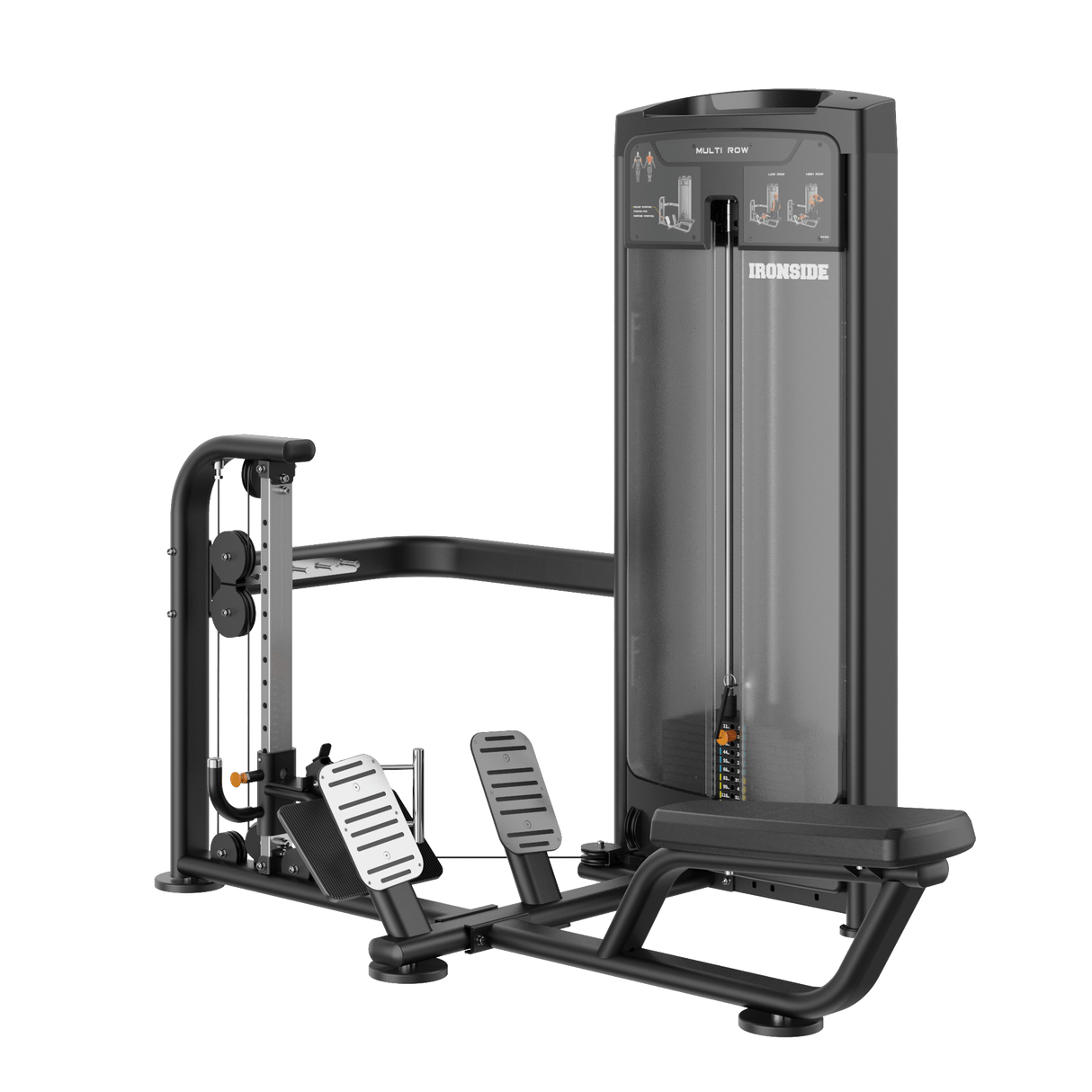IRONSIDE Luxe Multi Row Machine Strength Machines IRONSIDE FITNESS CANADA