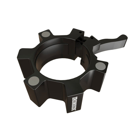 IRONSIDE Magnetic Aluminum Barbell Collars Training Accessories IRONSIDE FITNESS CANADA Black