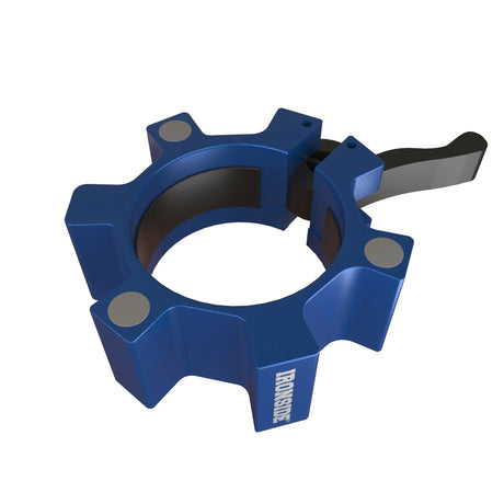 IRONSIDE Magnetic Aluminum Barbell Collars Training Accessories IRONSIDE FITNESS CANADA Blue
