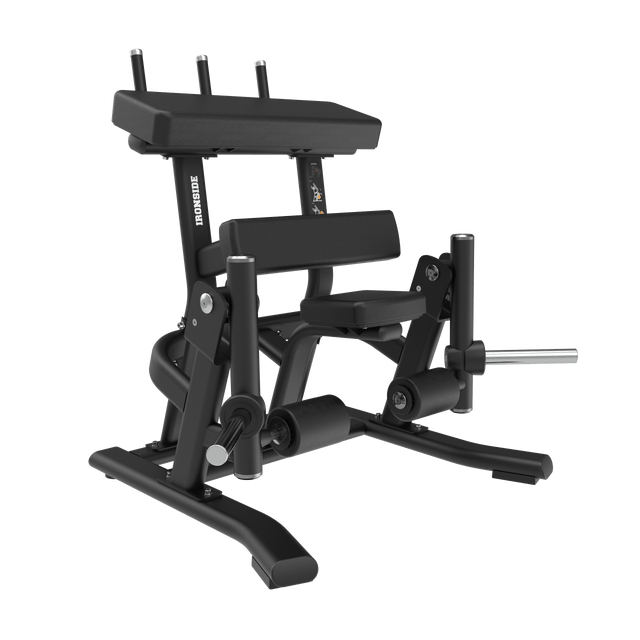 IRONSIDE Luxe Plate-Loaded Standing Leg Curl Strength Machines IRONSIDE FITNESS CANADA