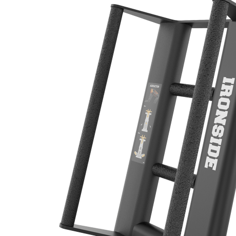 IRONSIDE Luxe Plate-Loaded Standing Abductor Strength Machines IRONSIDE FITNESS CANADA
