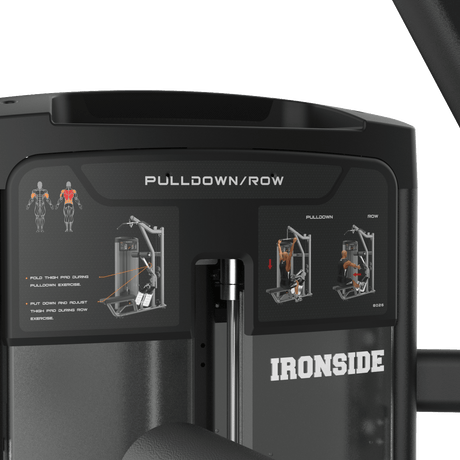 IRONSIDE Luxe Dual Lat Pulldown and Seated Row Machine Strength Machines IRONSIDE FITNESS CANADA