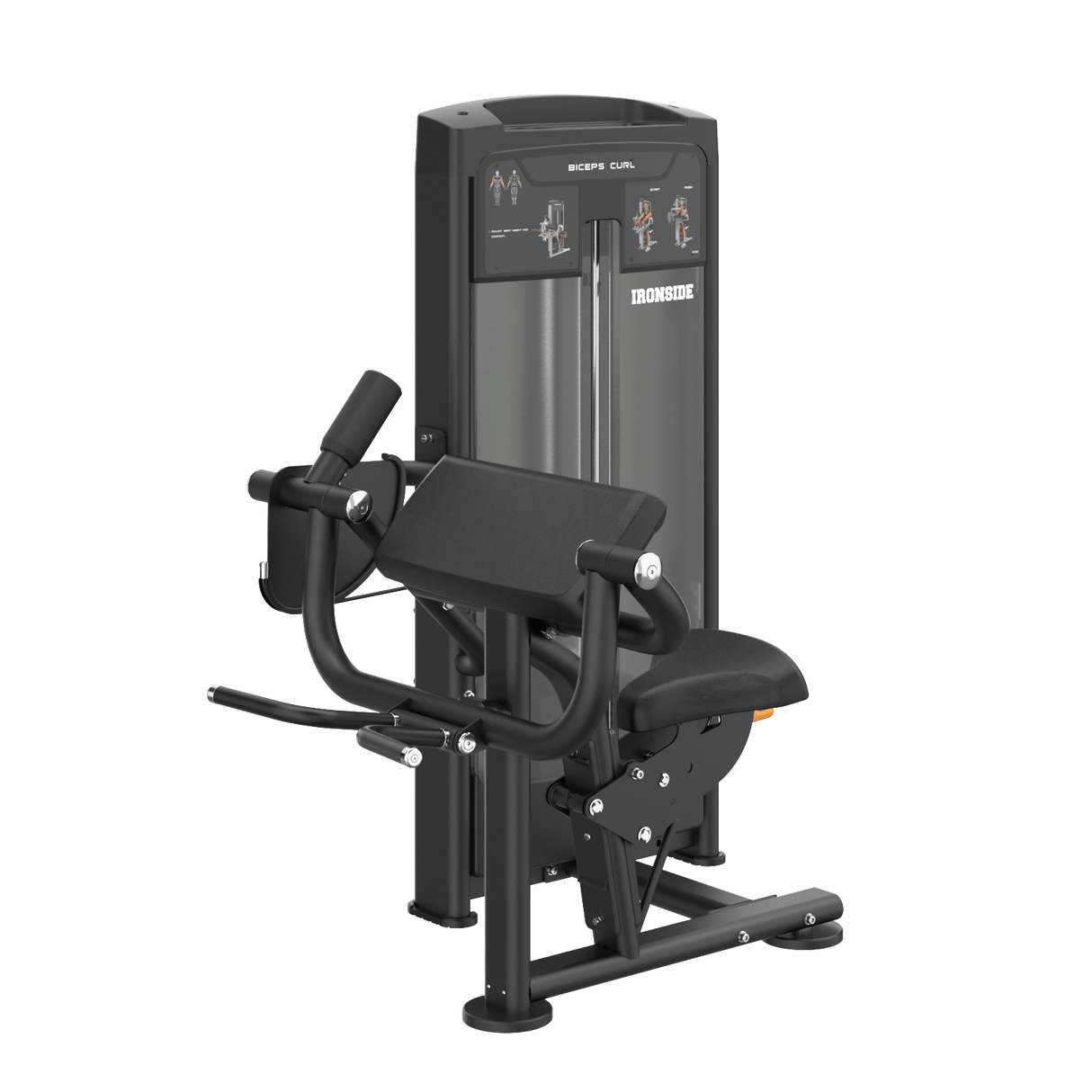 IRONSIDE Luxe Biceps Curl Machine Strength Machines IRONSIDE FITNESS CANADA