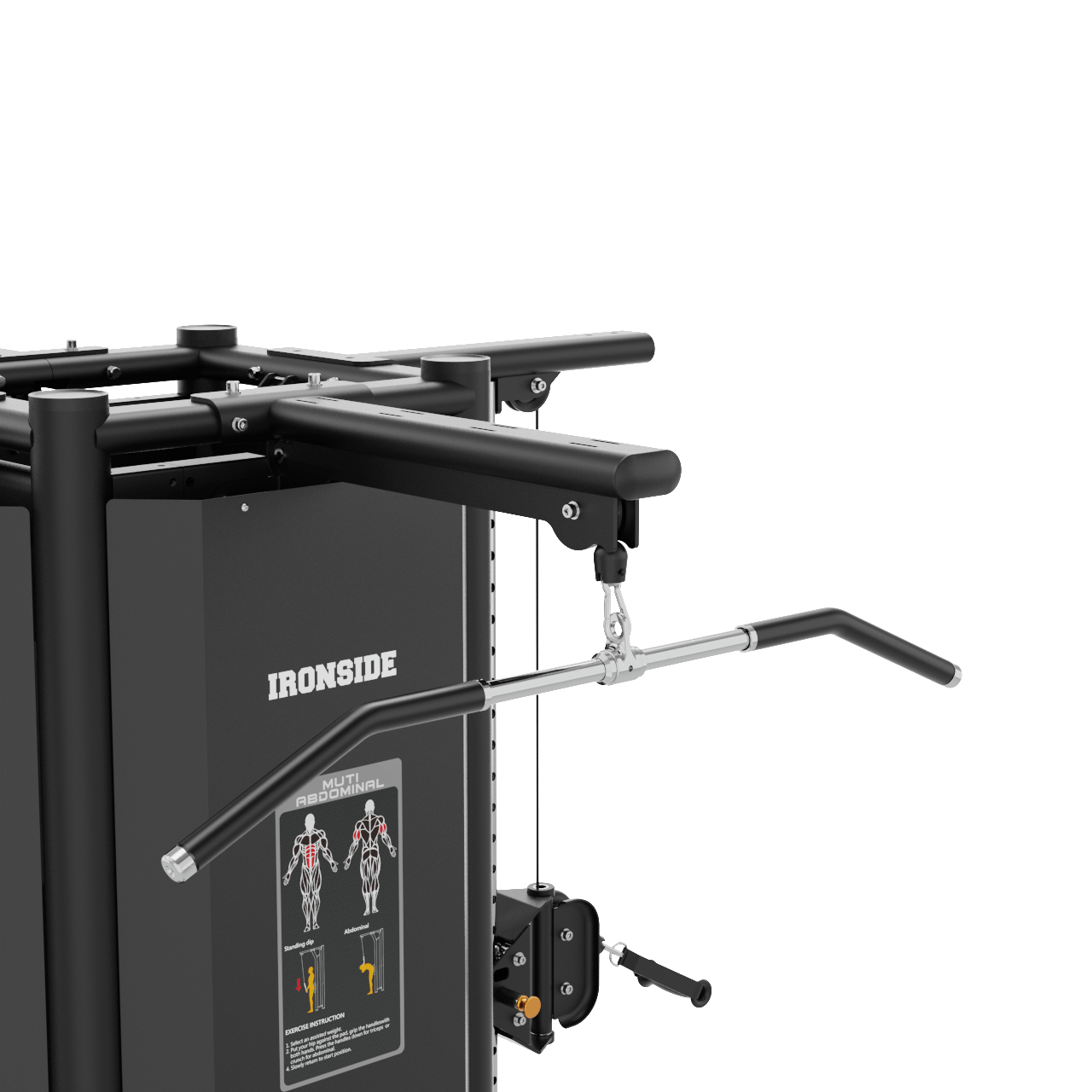 IRONSIDE Luxe 4-Stack Multi-Gym Jungle Strength Machines IRONSIDE FITNESS CANADA