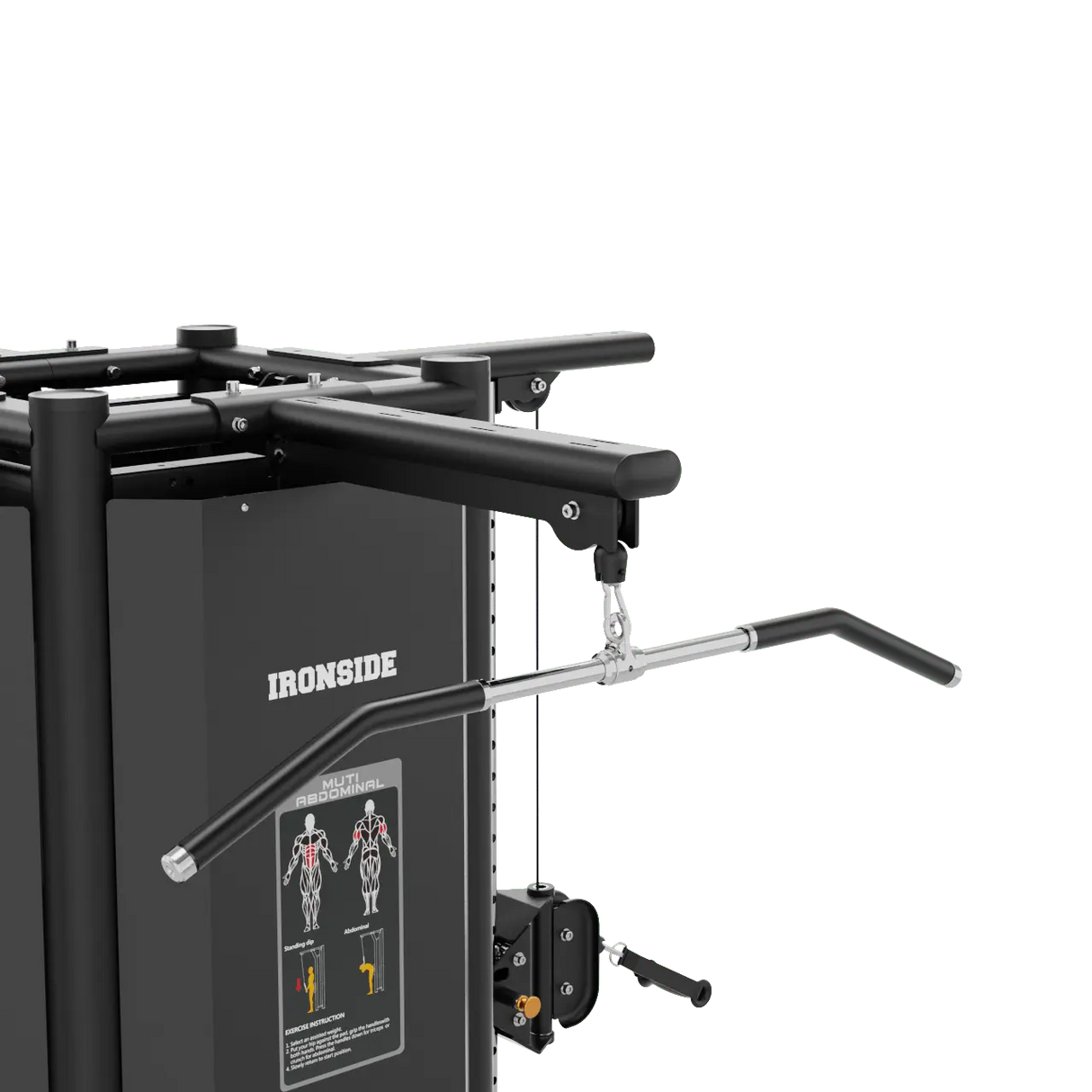 IRONSIDE Luxe 4-Stack Multi-Gym Jungle Strength Machines IRONSIDE FITNESS CANADA