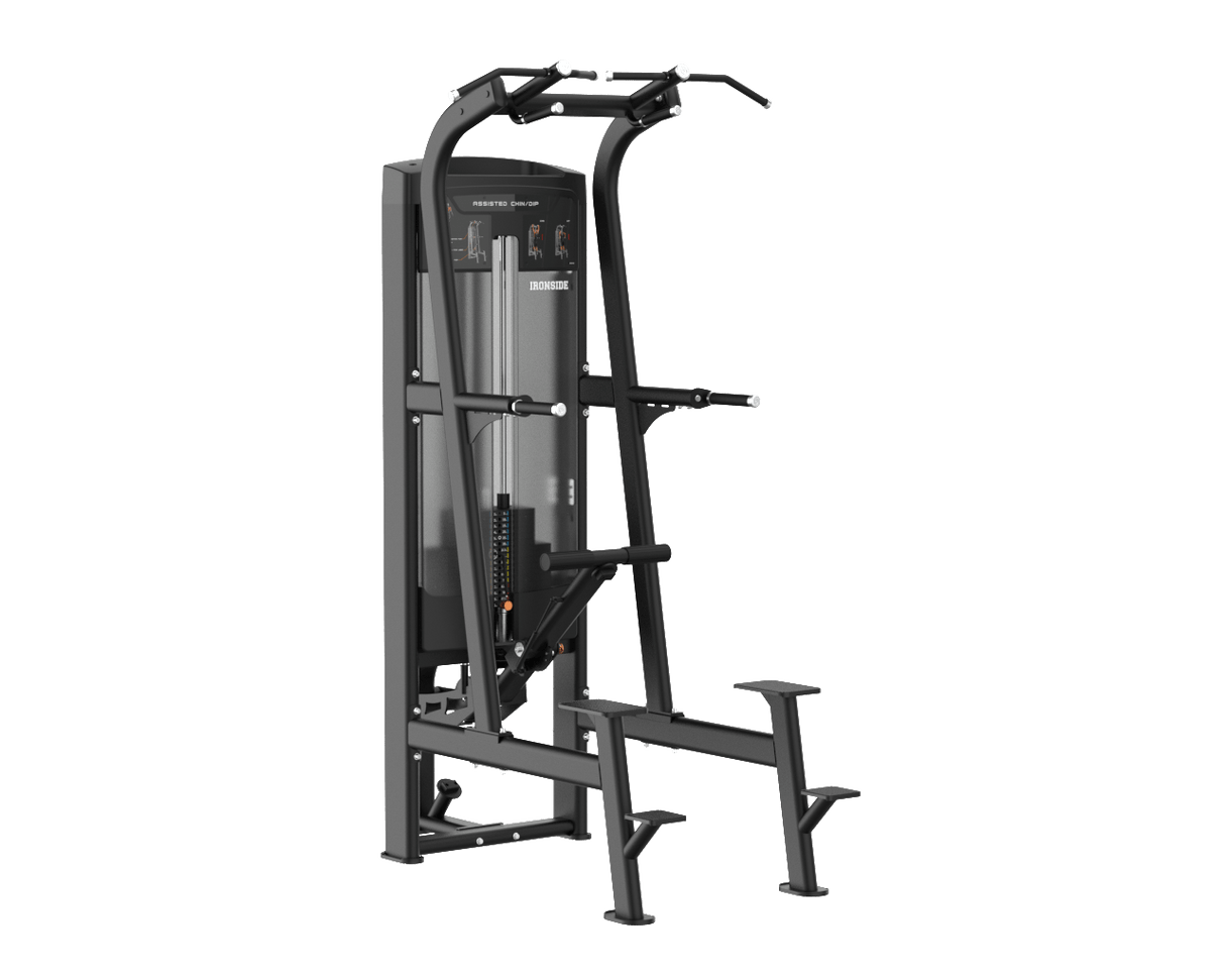 IRONSIDE Luxe Assisted Chin Dip Strength Machines IRONSIDE FITNESS CANADA