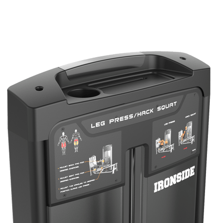 IRONSIDE Luxe Dual Leg Press & Hack Squat Strength Machines IRONSIDE FITNESS CANADA