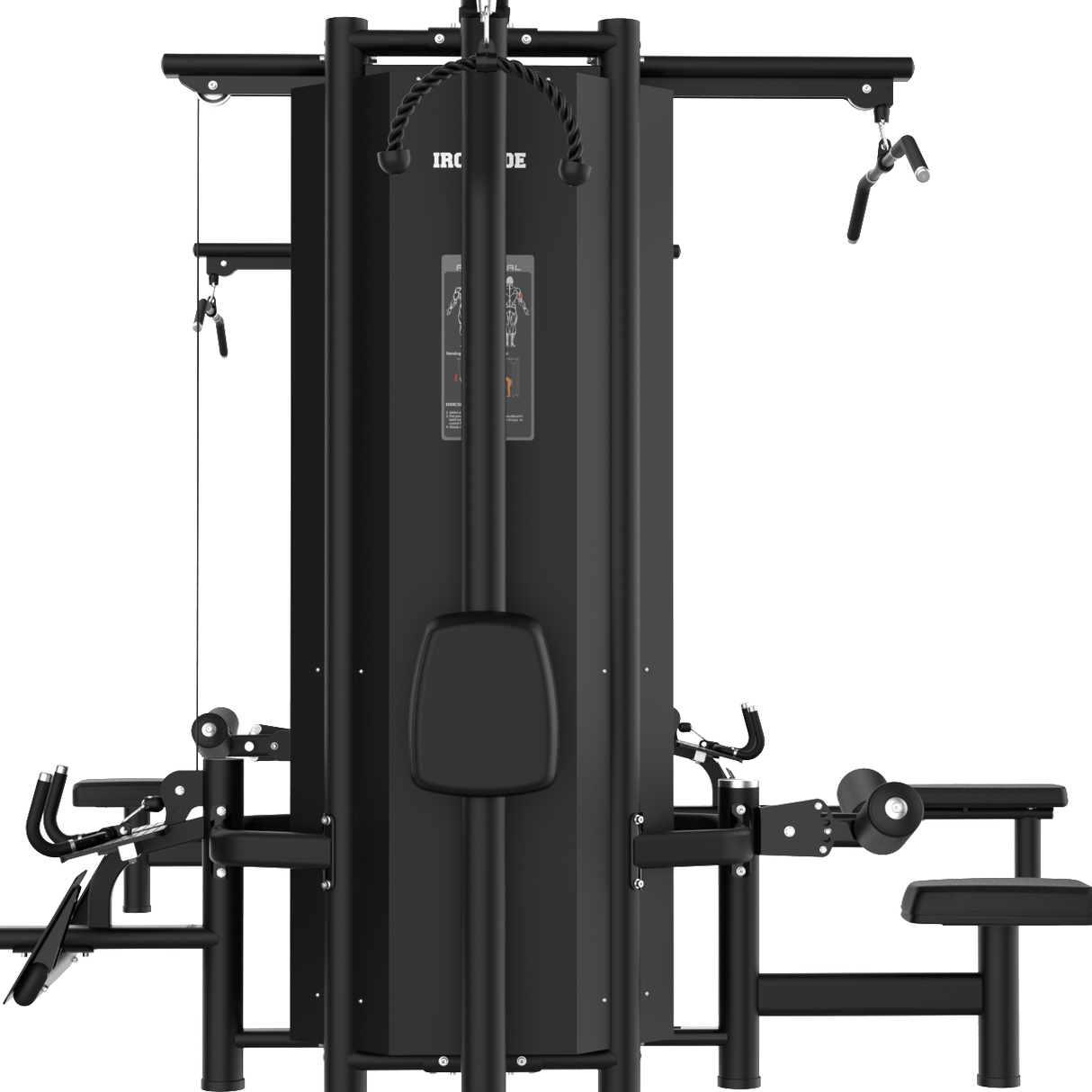 IRONSIDE Luxe 8-Stack Multi Station Strength Machines IRONSIDE FITNESS CANADA