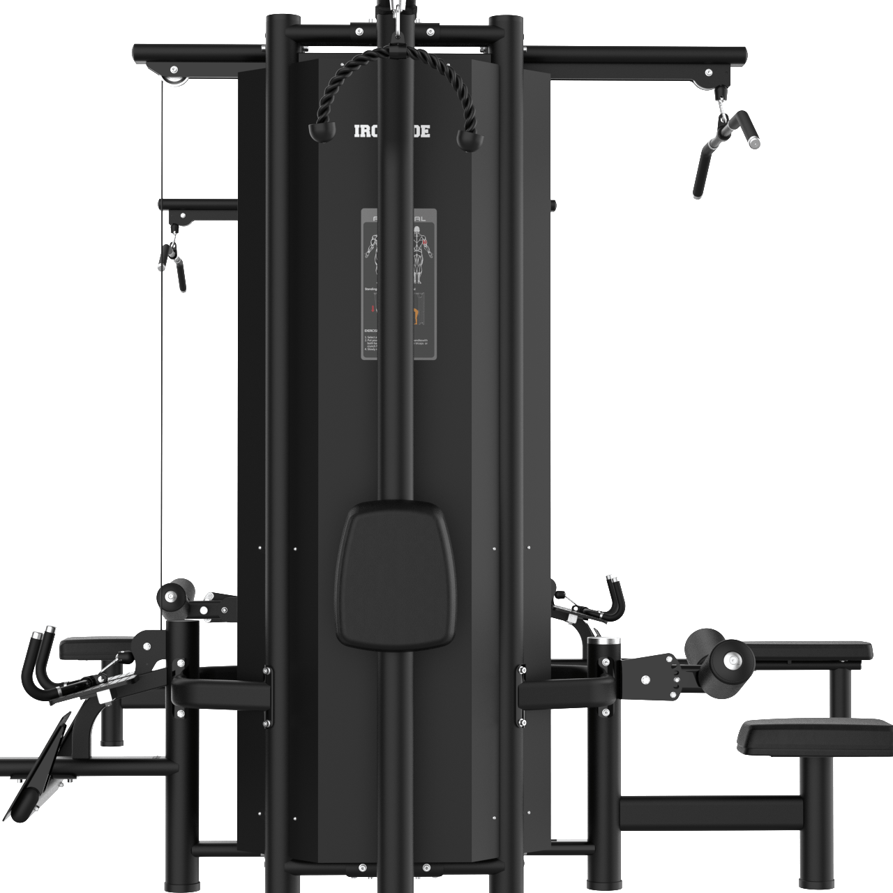 IRONSIDE Luxe 8-Stack Multi Station Strength Machines IRONSIDE FITNESS CANADA