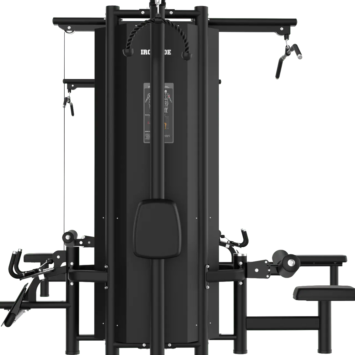 IRONSIDE Luxe 8-Stack Multi Station Strength Machines IRONSIDE FITNESS CANADA