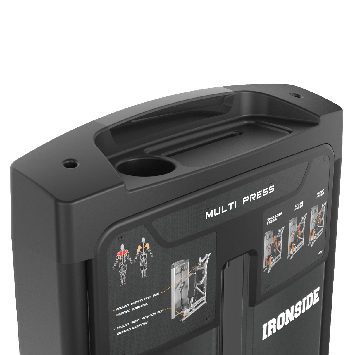 IRONSIDE Luxe Multi Press Machine Strength Machines IRONSIDE FITNESS CANADA