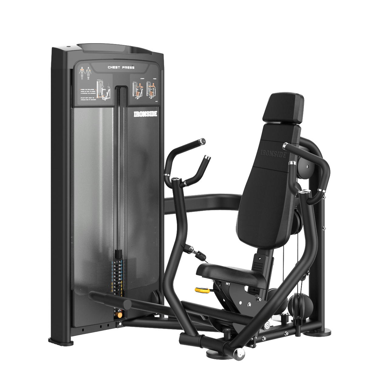 IRONSIDE Luxe Iso-Lateral Chest Press Strength Machines IRONSIDE FITNESS CANADA
