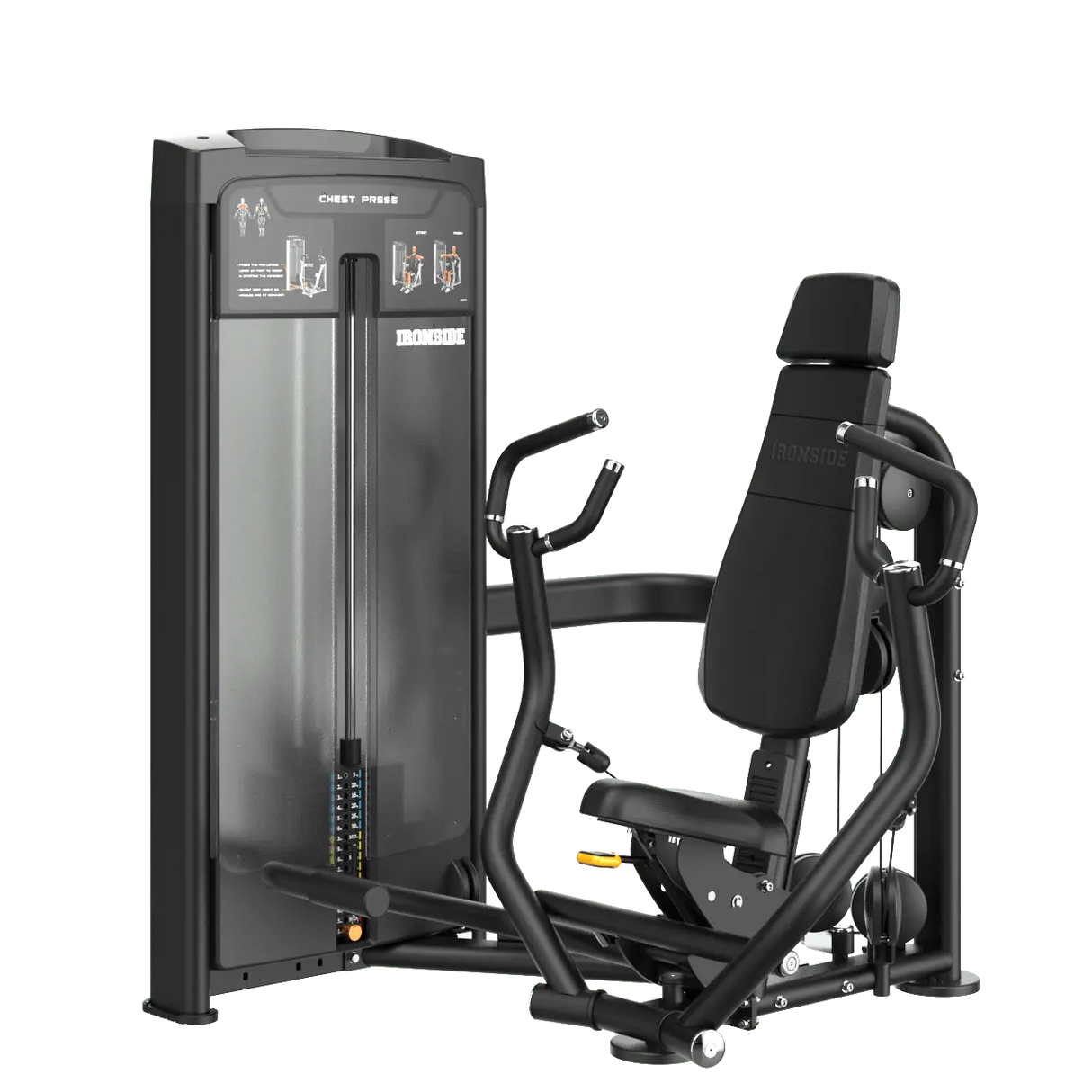 IRONSIDE Luxe Iso-Lateral Chest Press Strength Machines IRONSIDE FITNESS CANADA