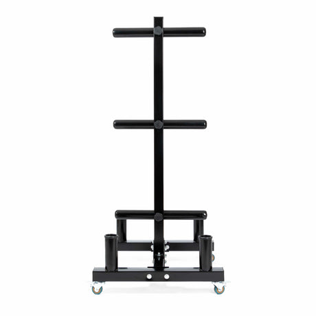 IRONSIDE Olympic Plate & Barbell Rack Gym Storage IRONSIDE FITNESS CANADA
