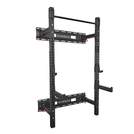 IRONSIDE Wall-Mount Folding Rack for home gyms