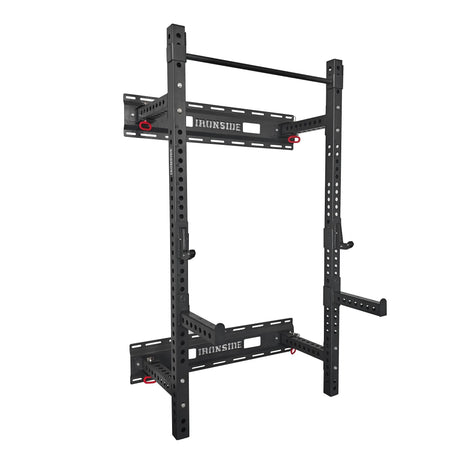 IRONSIDE Wall-Mount Folding Rack for home gyms